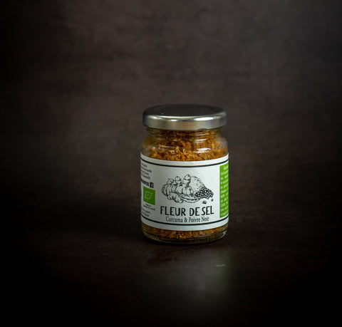 fleur de sel curcuma poivre noir