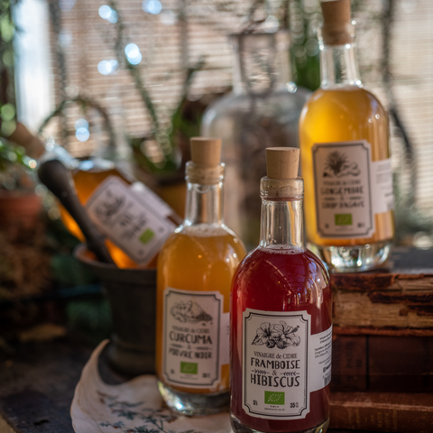 Trio de vinaigres de cidre au choix