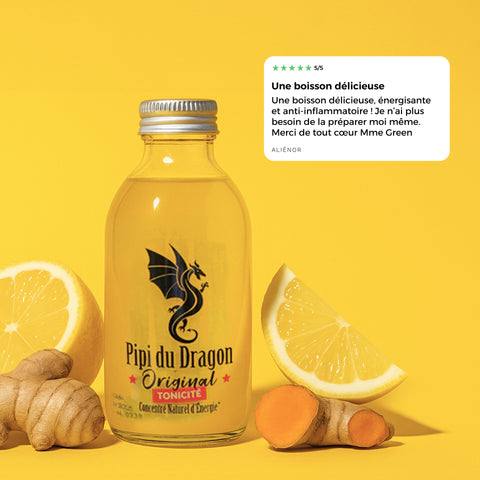Pipi du Dragon - L'Original Citron Gingembre Curcuma